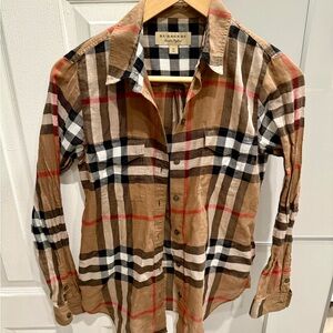 Burberry shirt - like NEW. Size - XS